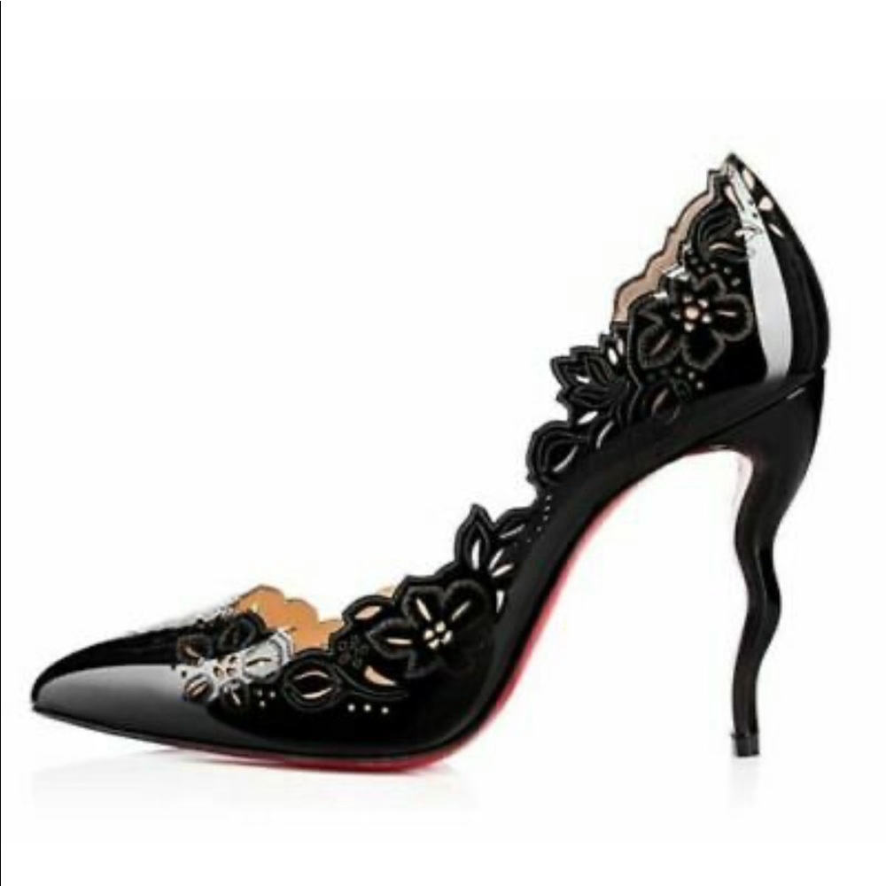CHRISTIAN LOUBOUTIN Patent Beloved Sz 38
